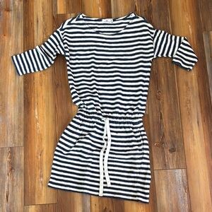 Vineyard Vines nautical 3/4-Sleeve Terry Dress size XXS